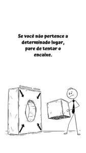 Ilustrações simples com mensagens poderosas