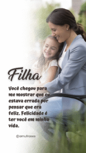 frases de mãe de menina