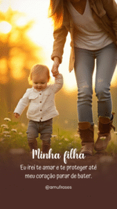 frases de mãe de menina