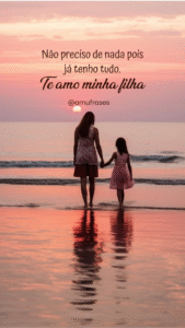 frases de mãe de menina