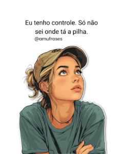 Frases divertidas sobre rir da própria loucura