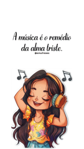 frases inspiradoras para quem não vive sem música