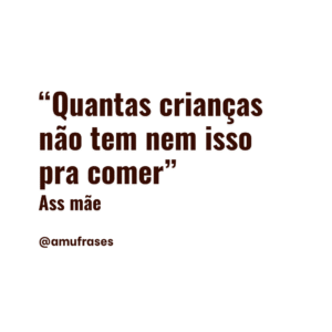 frases que toda mãe fala